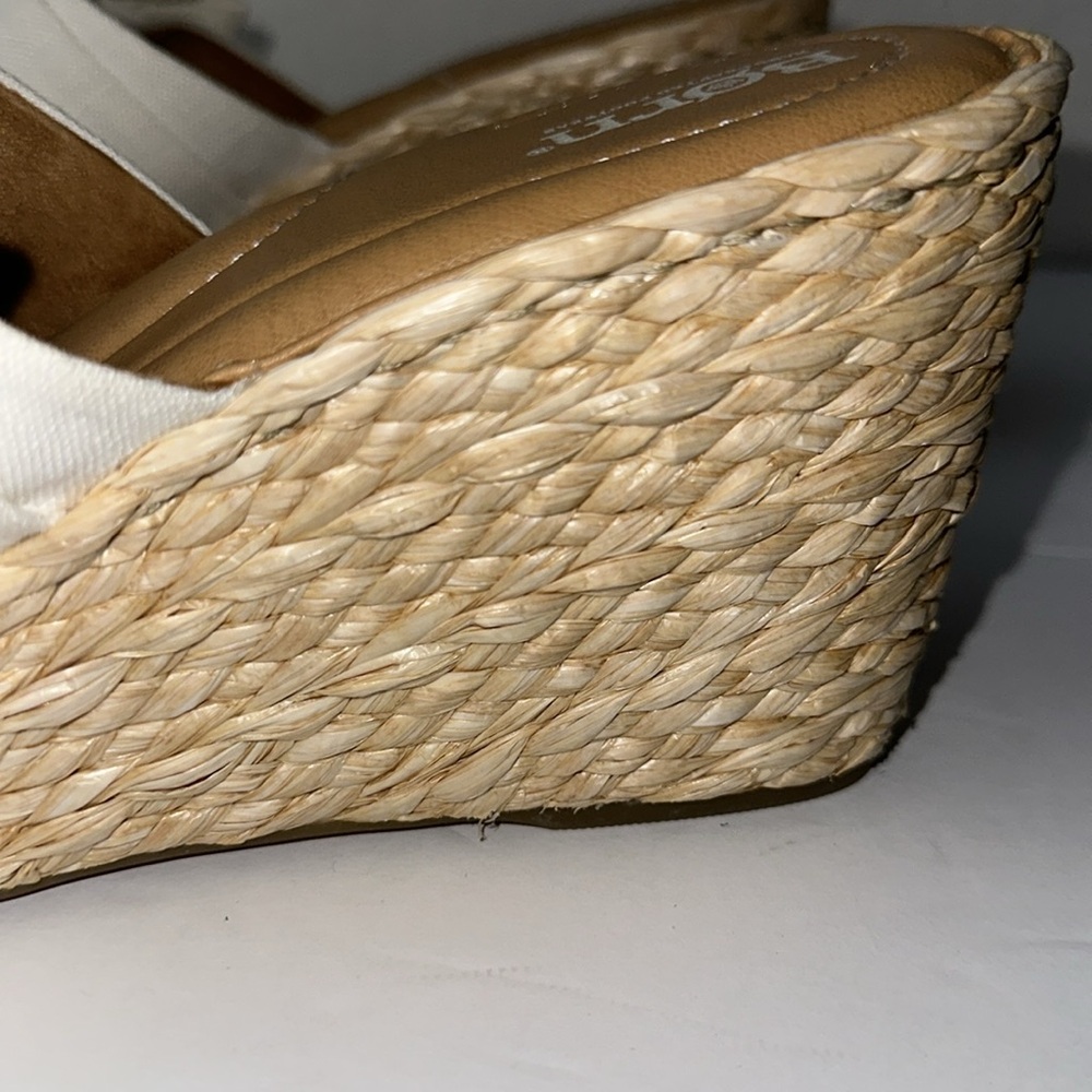 BORN Adalia Knit Bow Platform Wedge Slides - Picture 6 of 11